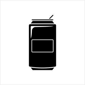Soda Can Icon, Tin Can, Beer Can Icon, Cold Drink Can Icon