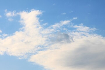 Obraz premium blue sky with clouds