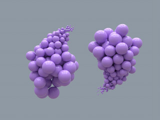 rotating flow of bubbles