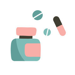 Vector illustration. Object isolated on white background, cartoon style