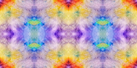 Abstract Design Painting. Tie-Dye Oil Backdrop.