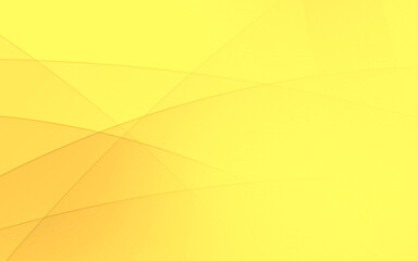Yellow color curve wave line abstract background.