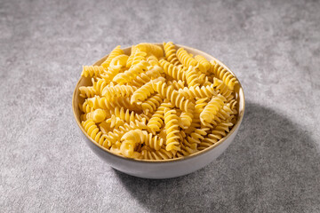 italian pasta, spirali