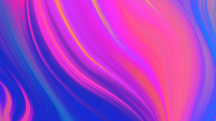 Abstract pink blue gradient wave  background. Neon light curved lines and geometric shape with colorful graphic design.