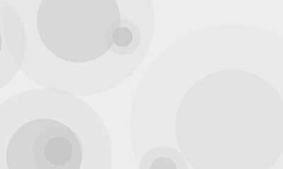 Circles white gray texture background. Geometric modern transparency pattern. abstract 3D illustration.