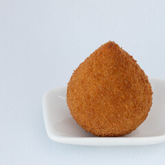 Coxinhas Brazilian finger food, party snack, fried chicken meal