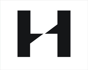 creative initial h logo letter designs