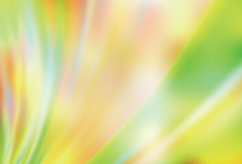 Light Green, Yellow vector abstract blurred layout.