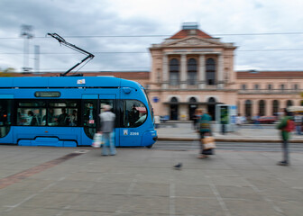 Fototapeta premium Zagreb city