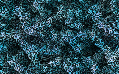 abstract leopard print texture design