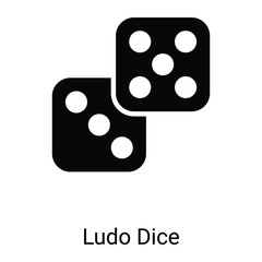 dice icon vector