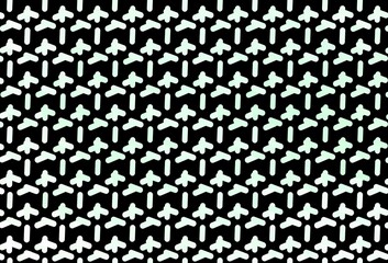 Dark Green vector background with stright stripes.