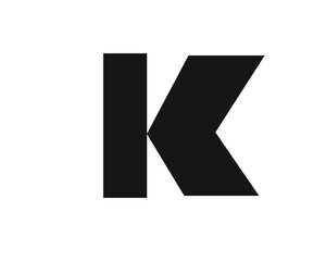 k initial logo letters and logo designs