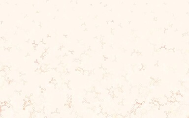 Light Green, Red vector pattern with artificial intelligence network.