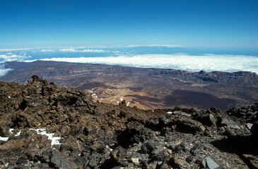 Parc national, Volcan Teide, Ile  de Tenerife, Iles Canaries, Espagne