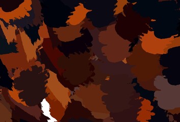 Light Red vector texture with abstract forms.