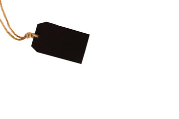 Sale tag on white background with copy space for text or advertising