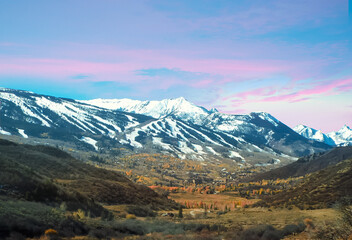 Aspen Colorado in late Fall