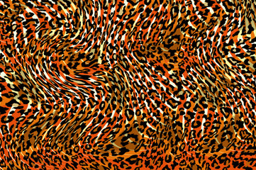 abstract leopard print texture design	
