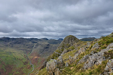 Pike O Stickle, part of the the Langdale Pikes in the Lake District
