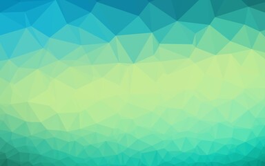 Light Green, Yellow vector blurry triangle texture. An elegant bright illustration with gradient. Completely new design for your business.