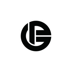 P alphabet logo PG technologies vector icon illustrations