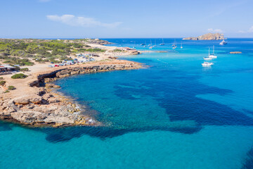 Naklejka na ściany i meble Sant Antoni de Portmany - Ibiza Island- Balearic Islands