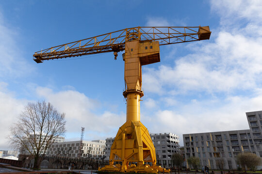 Giant Yellow Crane, Nantes, France