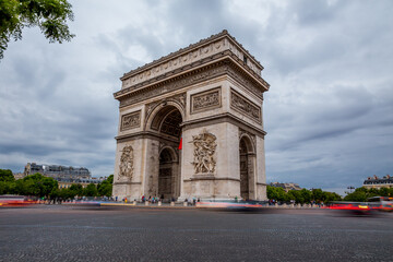 Naklejka na ściany i meble Arc de Triomphe in Paris