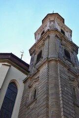 Fototapeta premium Bad Windsheim - Kirche st. Kilian - Turm