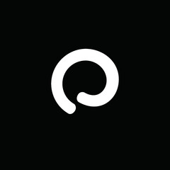 Q alphabet vector logo icon  illustrations