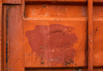 
background of old metal gates with rust