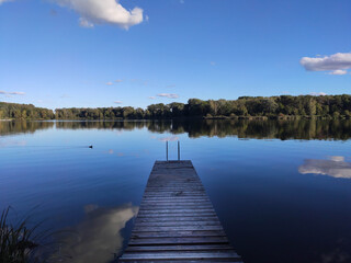 REady to jump into the lake