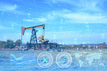 the concept of oil production in the field using artificial intelligence, analysis of the obtained...
