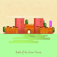 Istanbul's Famous Landmarks: Castle of the Seven Towers