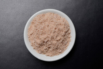 Top View Of Black Salt 