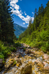 Fototapeta na wymiar Dalfazer Wasserfall - Österreich 
