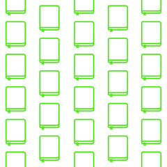 line book geometric pattern vector