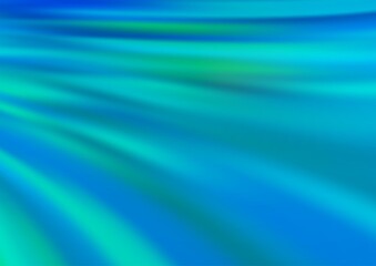 Obraz premium Light BLUE vector pattern with lava shapes. Blurred geometric sample with gradient bubbles. Marble design for your web site.