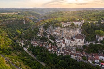 Obraz premium FRA - THE MEDIEVAL AND RELIGIOUS CITY OF ROCAMADOUR
