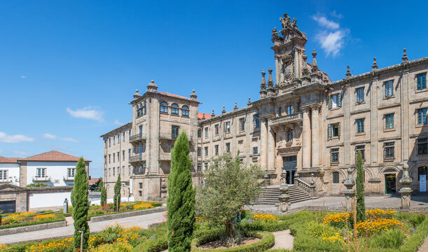 University in Santiago de Compostela (in Spanish Universidade de Santiago de Compostela Escuela Universitaria de Trabajo Social) at the place called Praza de Inmaculada Northern Spain Galicia 