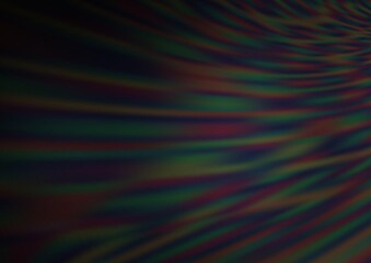 Dark Silver, Gray vector blurred shine abstract background. Shining colorful illustration in a Brand new style. A new texture for your design.