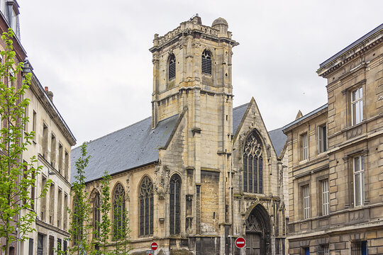 Rouen Saint Godard church is one of oldest church. The current Saint Godard church erected between the XVI - XVII century. Rouen, France.