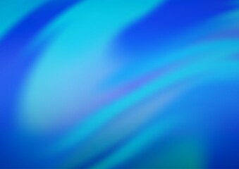 Light BLUE vector blurred shine abstract template. Shining colorful illustration in a Brand new style. The background for your creative designs.