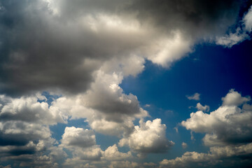 Obraz premium blue sky with clouds