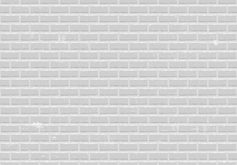 Vector Seamless Pattern of White Bricks Wall. Brickwork Illustration. Old Stones Background