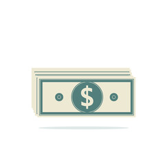 Money Icon - Stock Vector Illustration