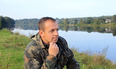 the man by the river