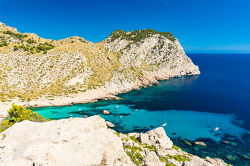 Cape Formentor area, coast of Mallorca, Spain