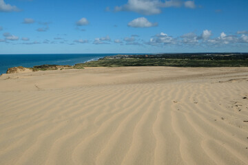 Beautiful coastline in northern Jutland, Denmark, Europe